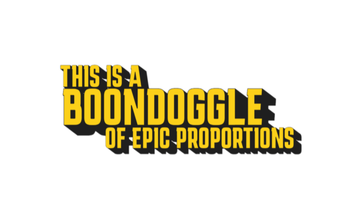 Boondoggle Sticker