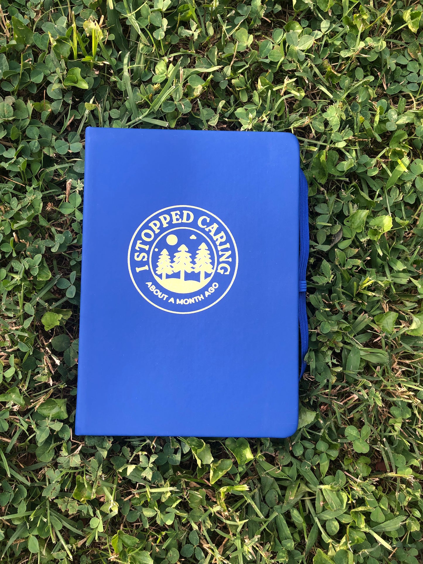 "I stopped caring" Journal