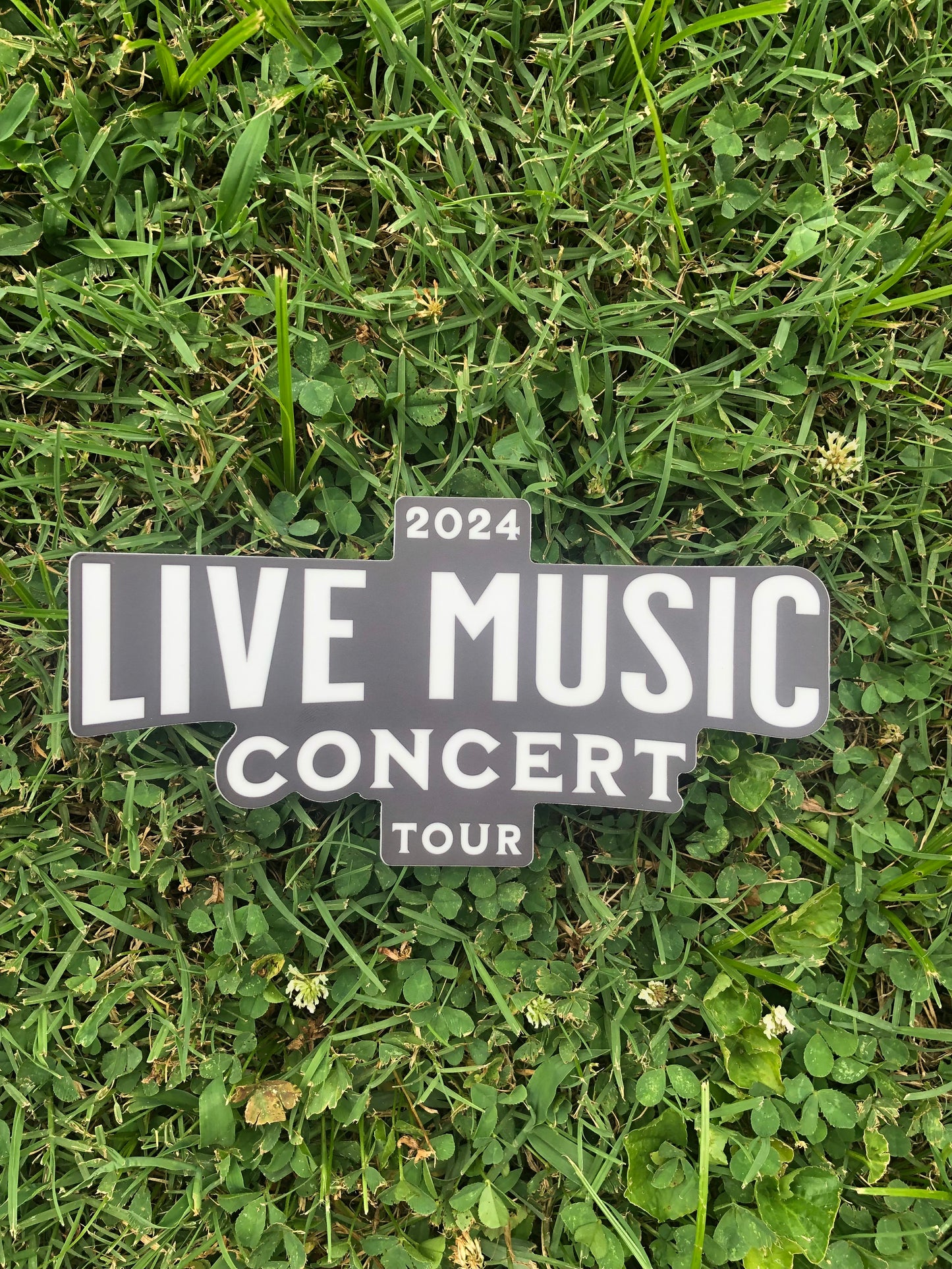 Live Music Bumper Sticker