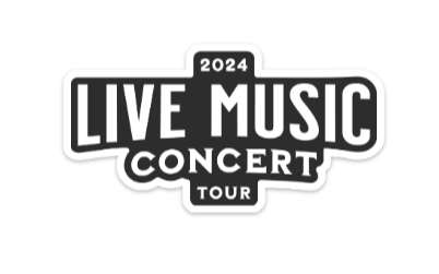 Live Music Bumper Sticker